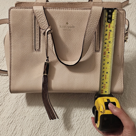 Kate Spade New York Pale Pink Leather Handle Bag/Crossbody Bag - Picture 3 of 15